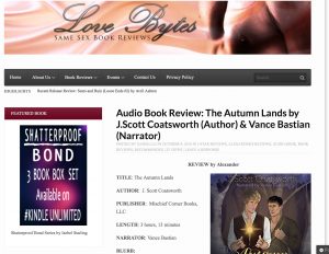 Love Bytes The Autumn Lands Audio Review