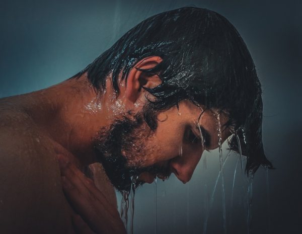 man shower - pixabay