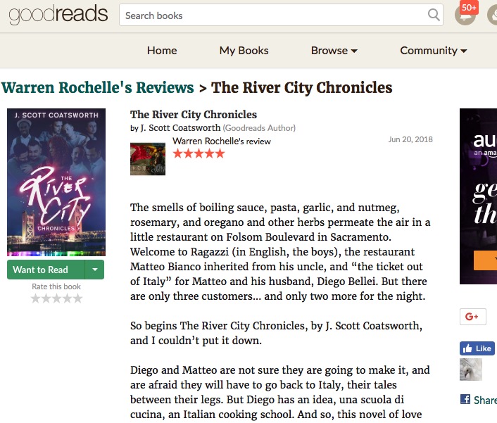 Warren Rochelle review - River City