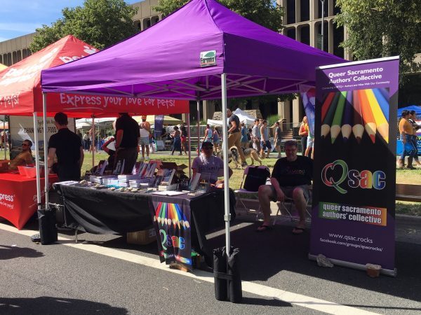 Sac Pride QSAC Booth