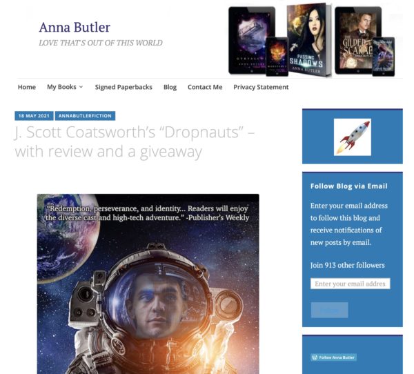Dropnauts review Anna Butler