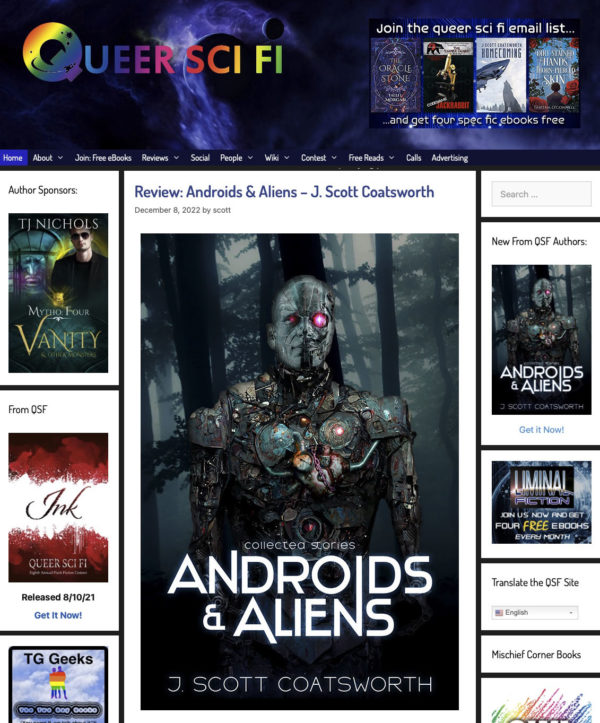 Androids & Aliens review - QSF