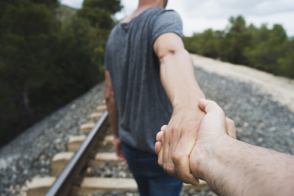 Boys Holding Hands - Deposit Photos