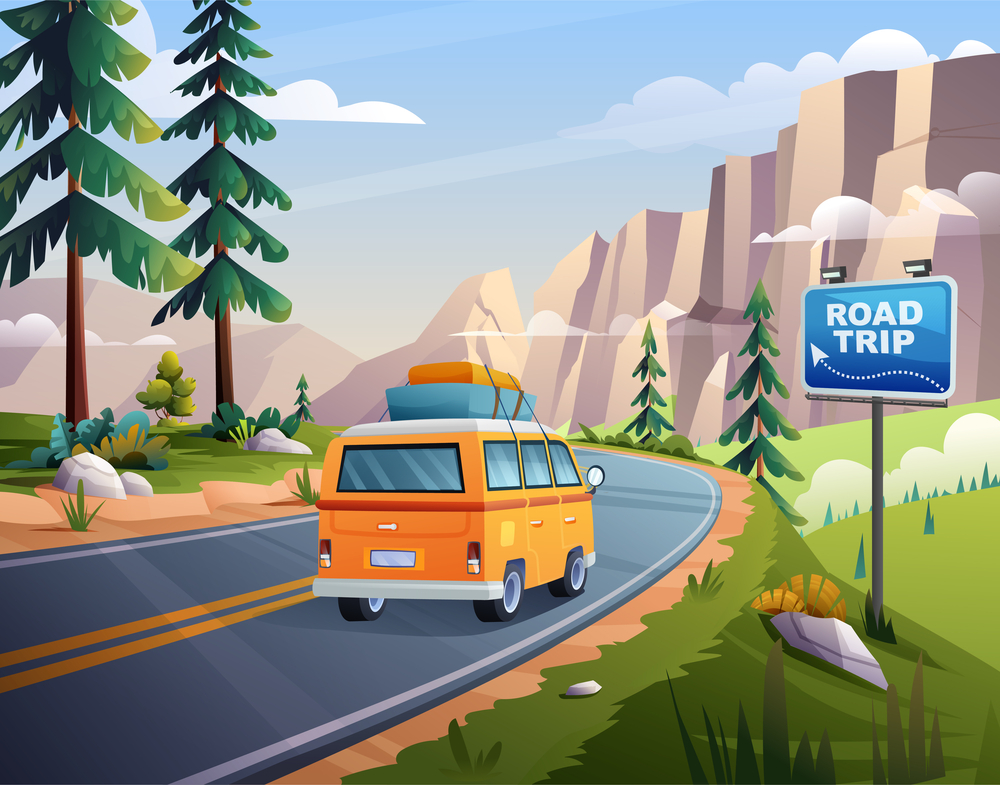 road trip - deposit photos