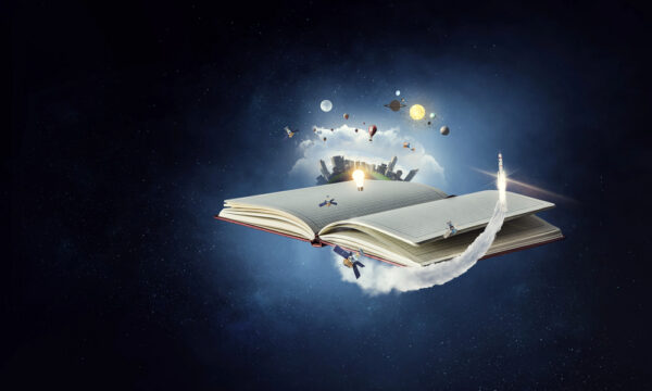 Book sci-fi - deposit photos