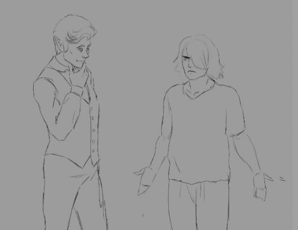 Search for the Lost cover sketch